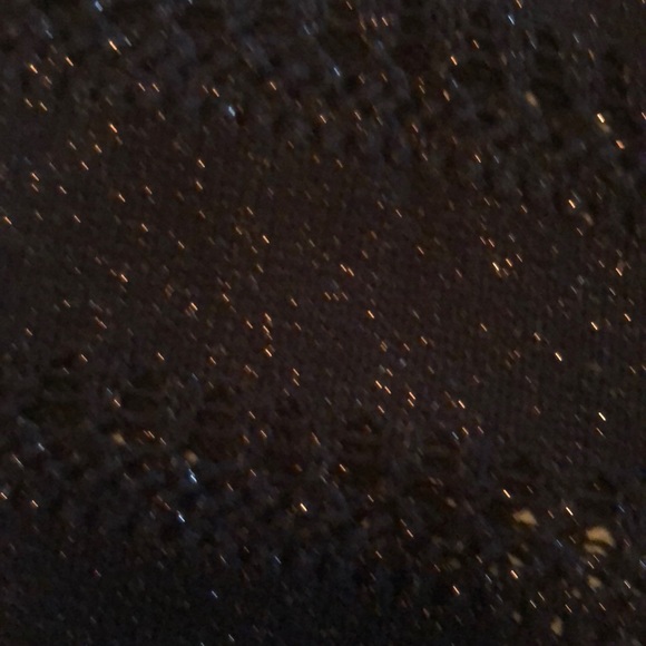 Black sparkly crop express sweater - Picture 4 of 4